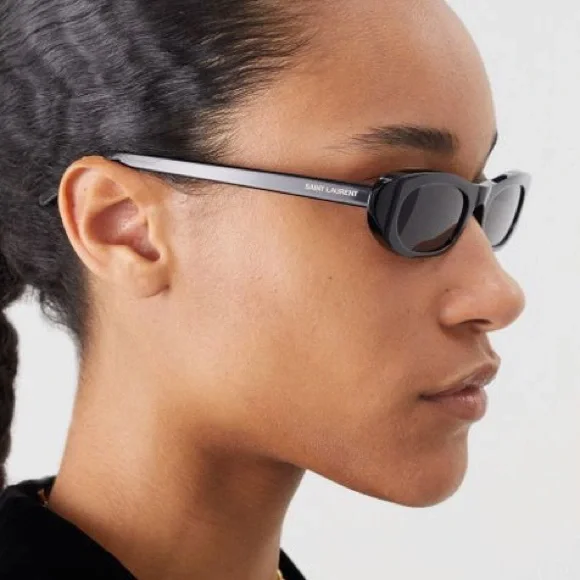 NEW SAINT LAURENT SL557 SHADE 001 BLACK SUNGLASSES SAINT LAURENT